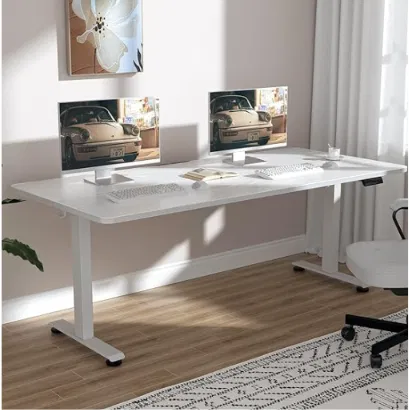 Veken 55 Inch Large Electric Standing Desk